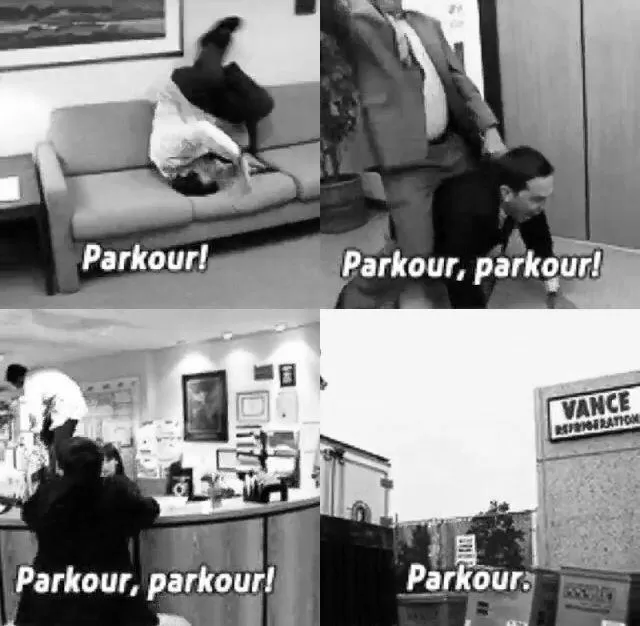 The Office Episode That Is Known As “Parkour” photo 4