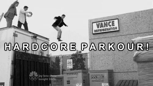 Is it Safe to Do Hardcore Parkour in the Office? photo 2